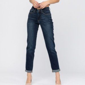 Judy Blue Boyfriend Fit Ankle Jean
